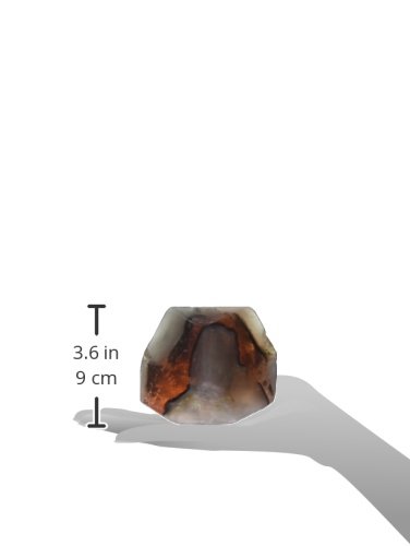 Natural Fire Geode Soap Rock - Handmade Gemstone-Shaped Bath Soap for Spa, Gifts & Home Decor | Exfoliating & Moisturizing Bar Soap for Relaxation & Self-Care