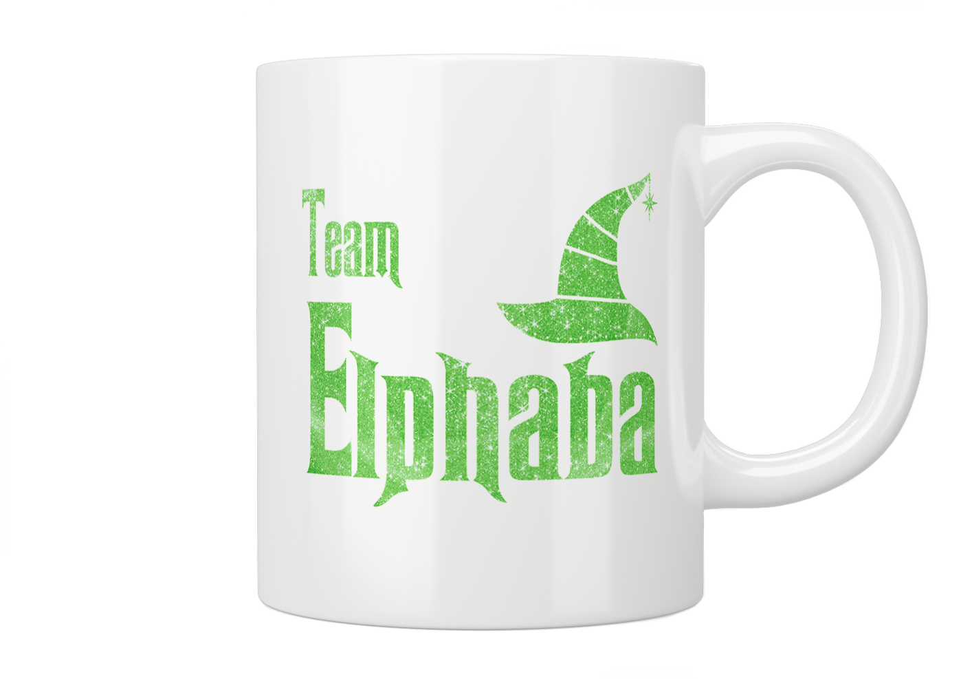 Wicked Musical Team Elphaba Coffee Mug - Official Broadway Collectible Gift for Fans - Perfect for Tea, Coffee & Hot Chocolate at Home or Office