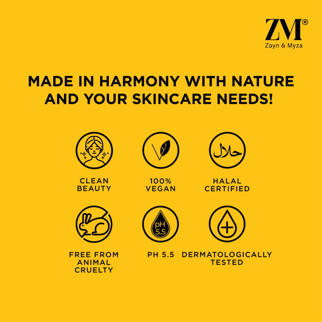ZM Zayn & Myza Tea Tree & Salicylic Acid Acne-Fighting Face Wash - Deep Cleansing for Oily & Acne-Prone Skin - Perfect for Daily Skincare Routine & Post-Workout Refreshment