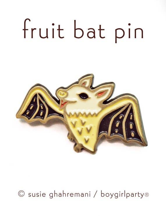Bat Pin - Stylish Lapel Pin for Goth Fashion, Cosplay & Halloween Accessories | Perfect for Jackets, Hats & Bags