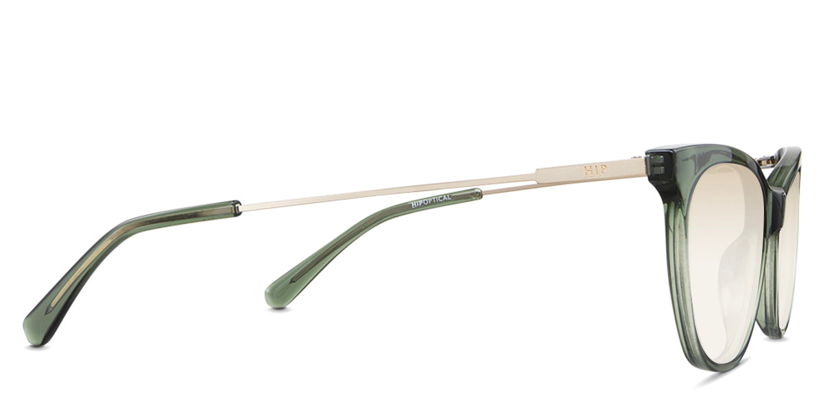 Gaia Women's Prescription Tinted Glasses - Stylish UV Protection Eyewear for Reading, Driving & Outdoor Activities