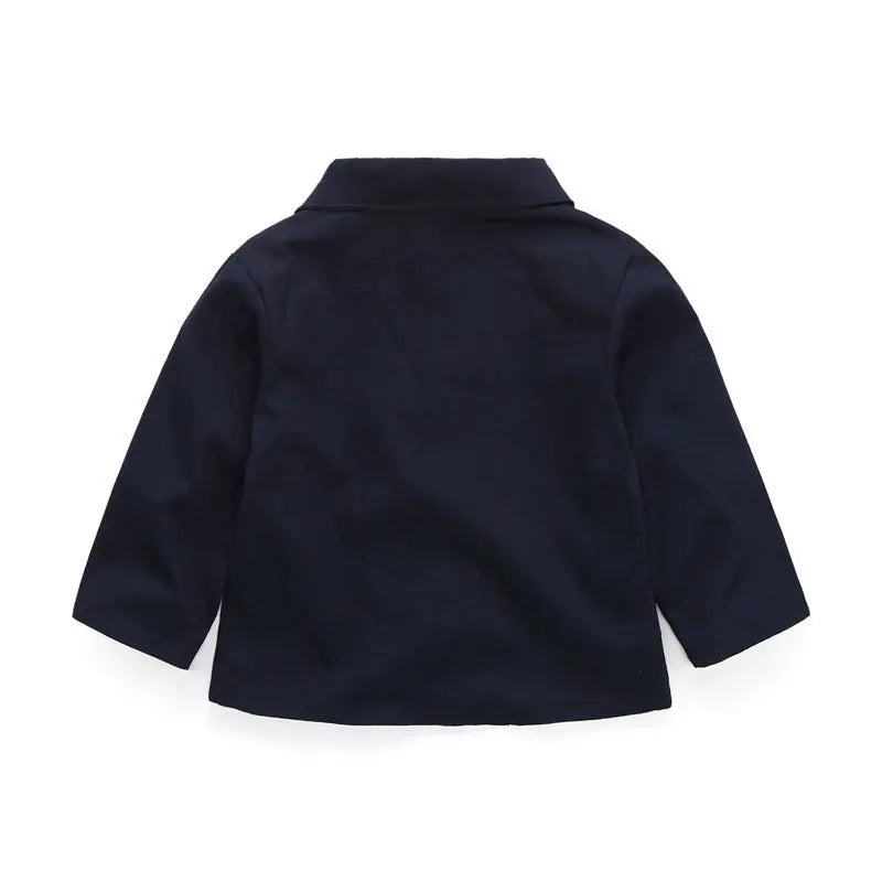 3-Piece Baby Boy Clothes Set for Spring & Autumn - Back to School Outfit for Little Gentleman (Ages 2-8) | Perfect for School, Parties & Family Photos