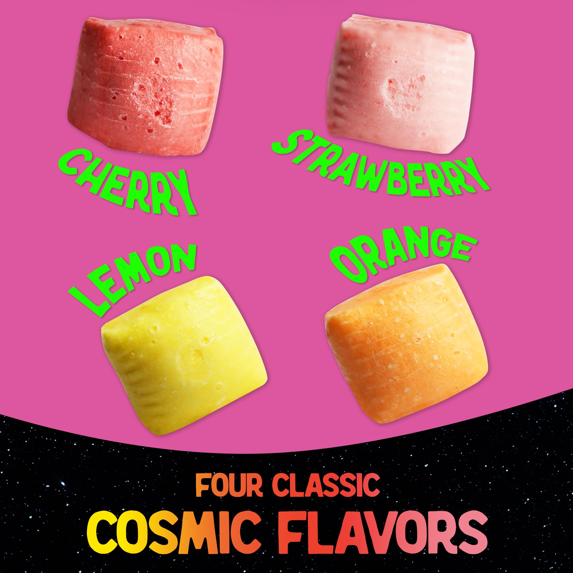 Premium Freeze Dried Cosmo Cubes Candy - 5oz Gourmet Snack for Gifting & Parties