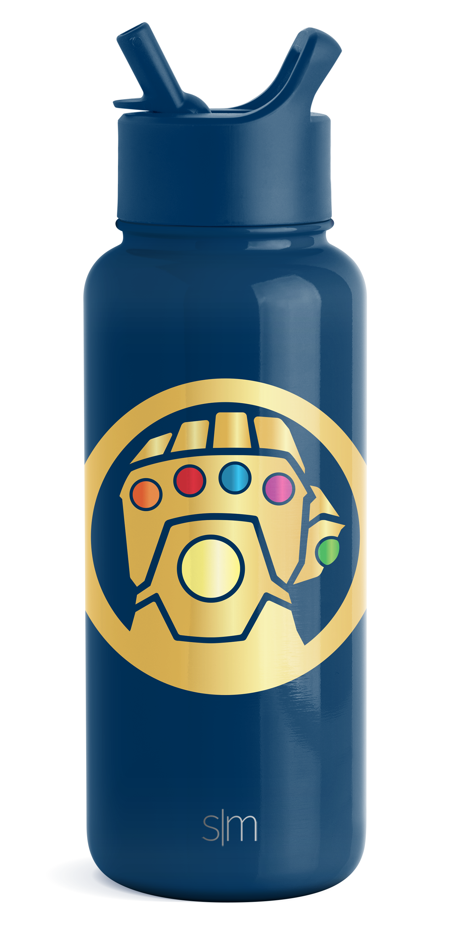 Marvel Summit Water Bottle - Insulated Stainless Steel Thermos for Hot & Cold Drinks - Perfect for Hiking, Gym, and Outdoor Adventures