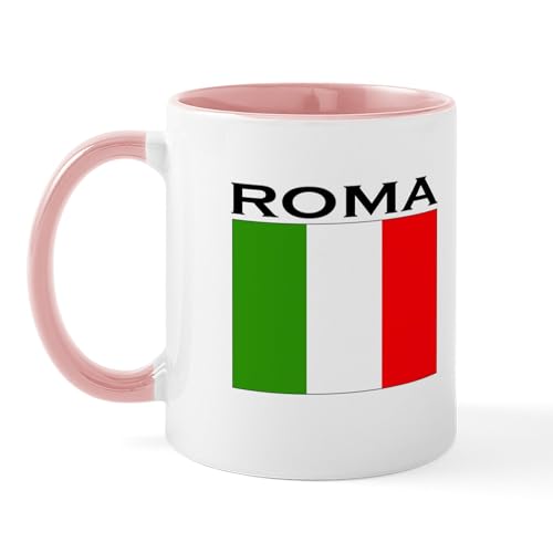 White/Pink Inside - Roma, Italia Mug