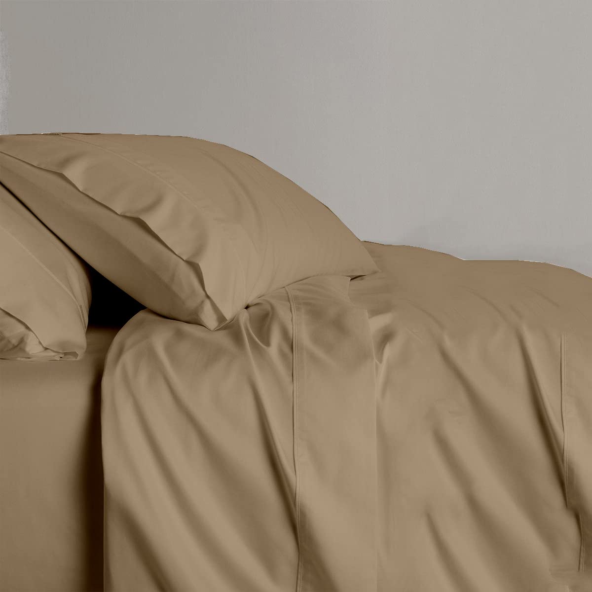 Premium 400 Thread Count 100% Egyptian Cotton RV King Sheets Set (72x80 Inches) - Ultra Soft Long Staple Cotton, 4-Piece Deep Pocket (Up to 15