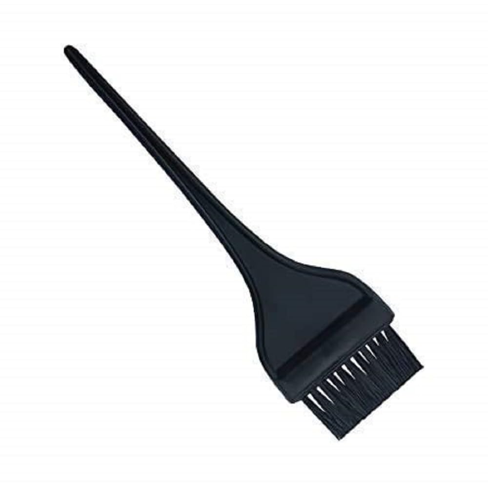 ZAUKY 2-Piece Nail & Hair Brush Set - Soft Bristle Dust Removal Nail Art Brush & Hair Dye Mixing Brush - Professional Salon Tools for Manicure & Hair Coloring (Multicolor Combo Pack) - Perfect for Home & Salon Use