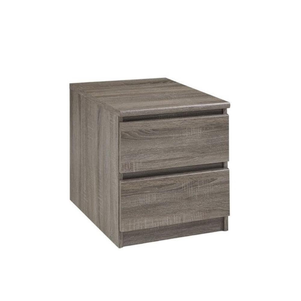 Tvilum Scottsdale 2-Piece Modern Bedroom Set - 5-Drawer Dresser & Nightstand in Truffle Brown - Perfect for Master Bedroom, Guest Room, or Apartment Decor