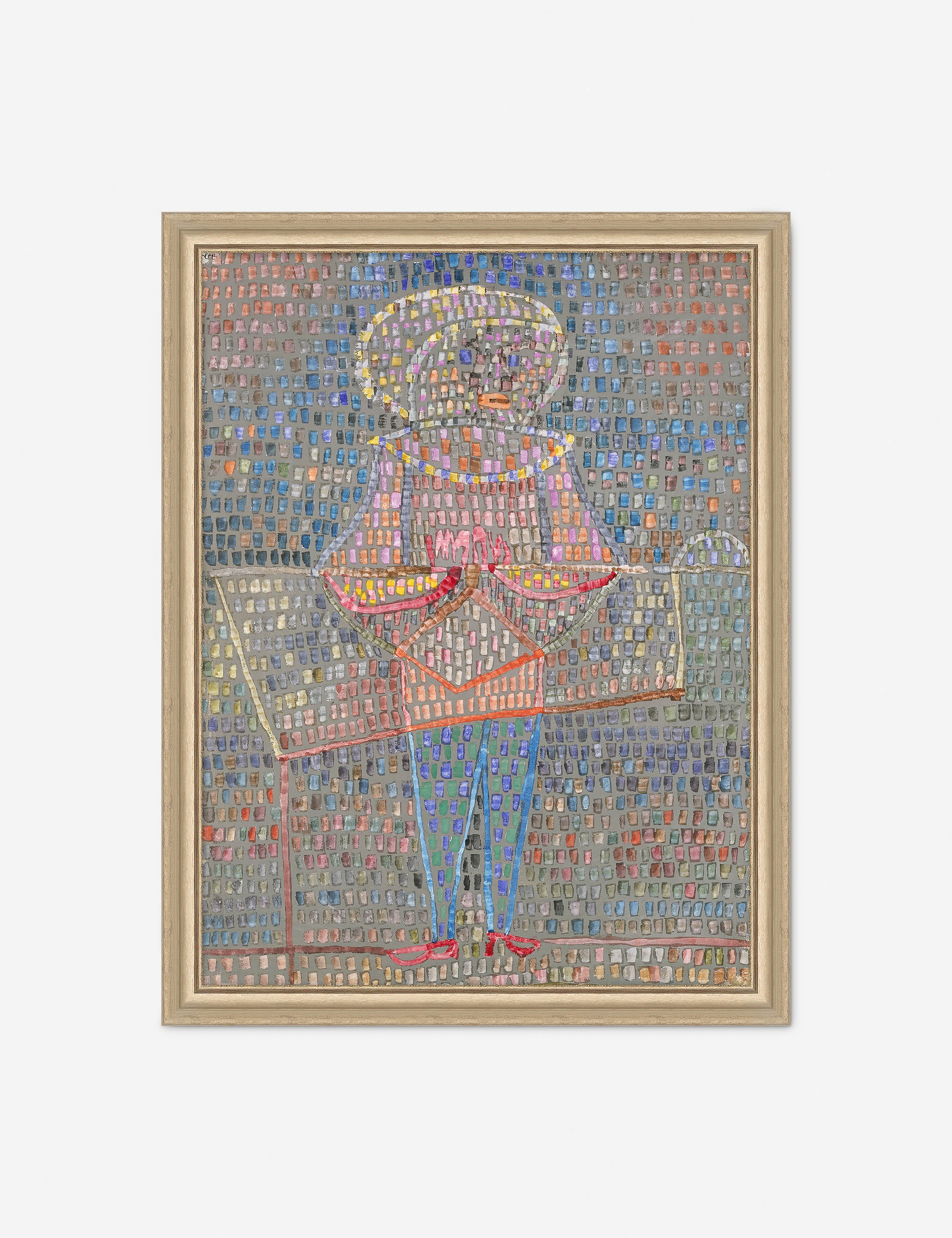 Boys Fancy Dress Wall Art Decor - Vintage Costume Painting for Kids Room, Nursery & Playroom Decorations