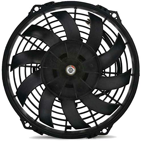 30 Row Transmission Oil Cooler Kit with 9-Inch Fan, 38mm Inline Fittings & 180°F Temperature Switch - High-Performance Cooling for Trucks, RVs, and Off-Road Vehicles