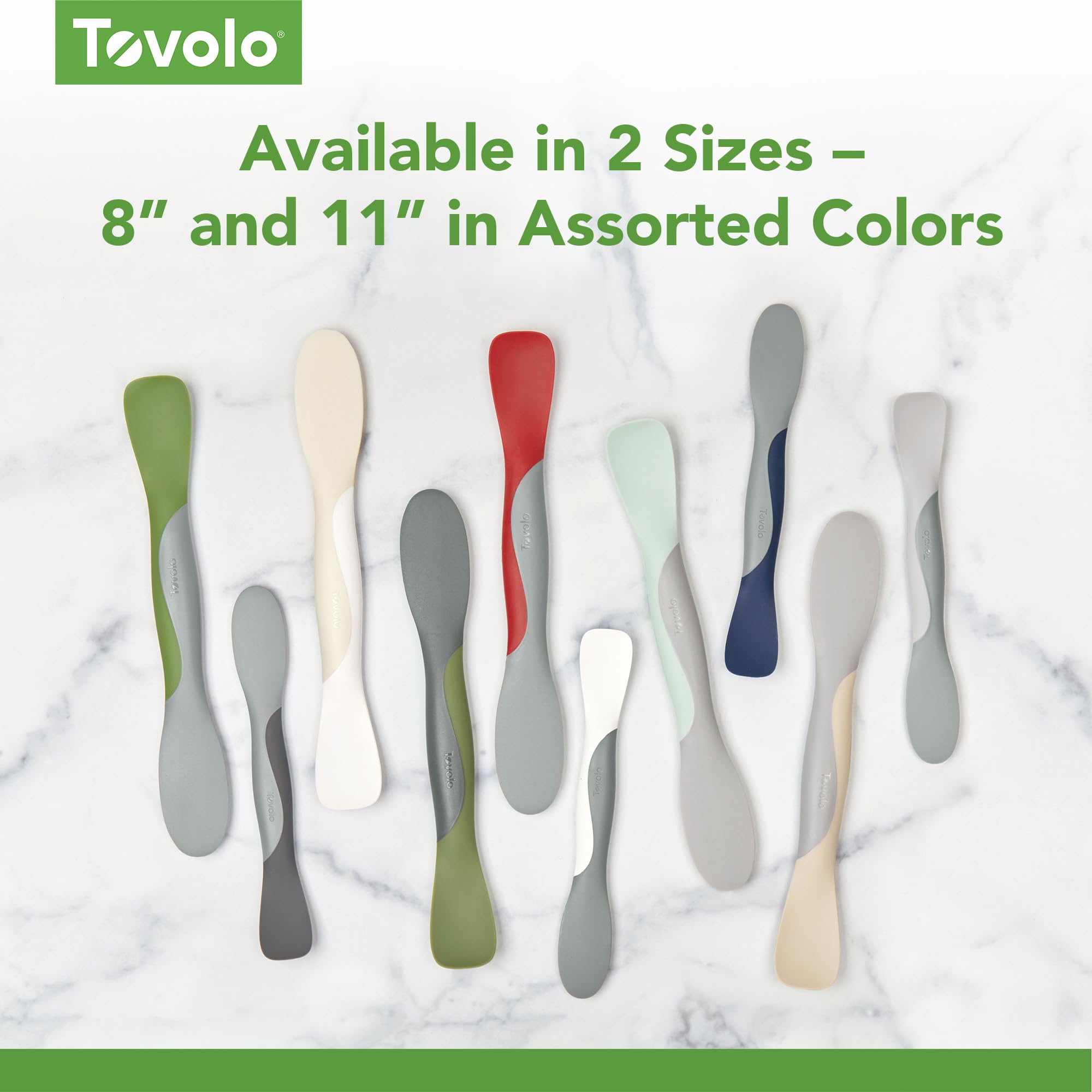 Tovolo Multi-Purpose Kitchen Tool for Scooping, Spreading, Slicing & Scraping - Perfect for Meal Prep, Baking & Cooking