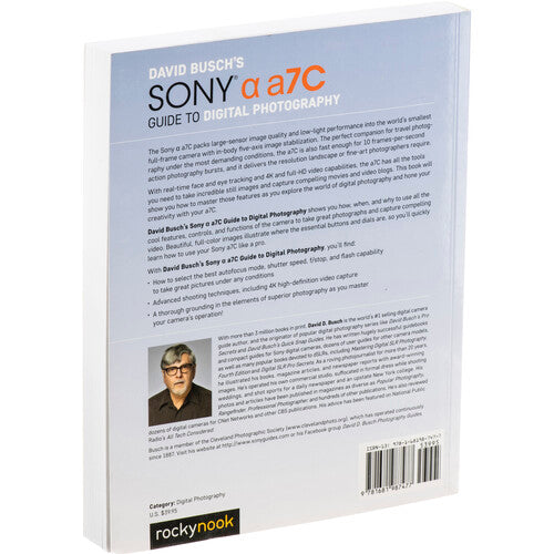 David Busch's Sony Alpha a7C Digital Photography Guide - Expert Tips for Mirrorless Camera Users | Perfect for Travel, Portrait & Street Photography