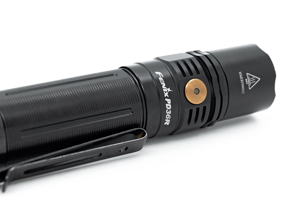 Fenix PD36R Tactical LED Flashlight - 2000 Lumens, USB-C Rechargeable, Waterproof for Outdoor, Camping, Hiking & Emergency Use