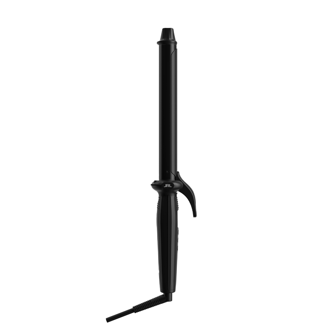 JRL Professional Long Barrel Curl Styling Iron - 1 Inch Ceramic Hair Curler with Digital Temperature Control up to 450°F for Salon-Quality Waves and Curls at Home