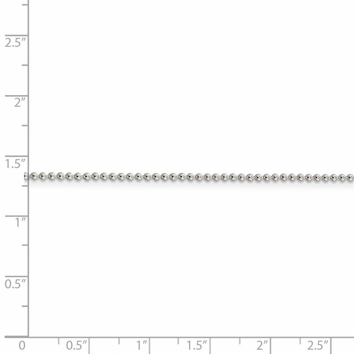925 Sterling Silver Hollow Polished Chain Necklace 16 Inch 1.5mm - Dainty Lobster Claw Necklace for Women & Men | Elegant Everyday Jewelry, Perfect for Gifts, Date Nights and Special Occasions
