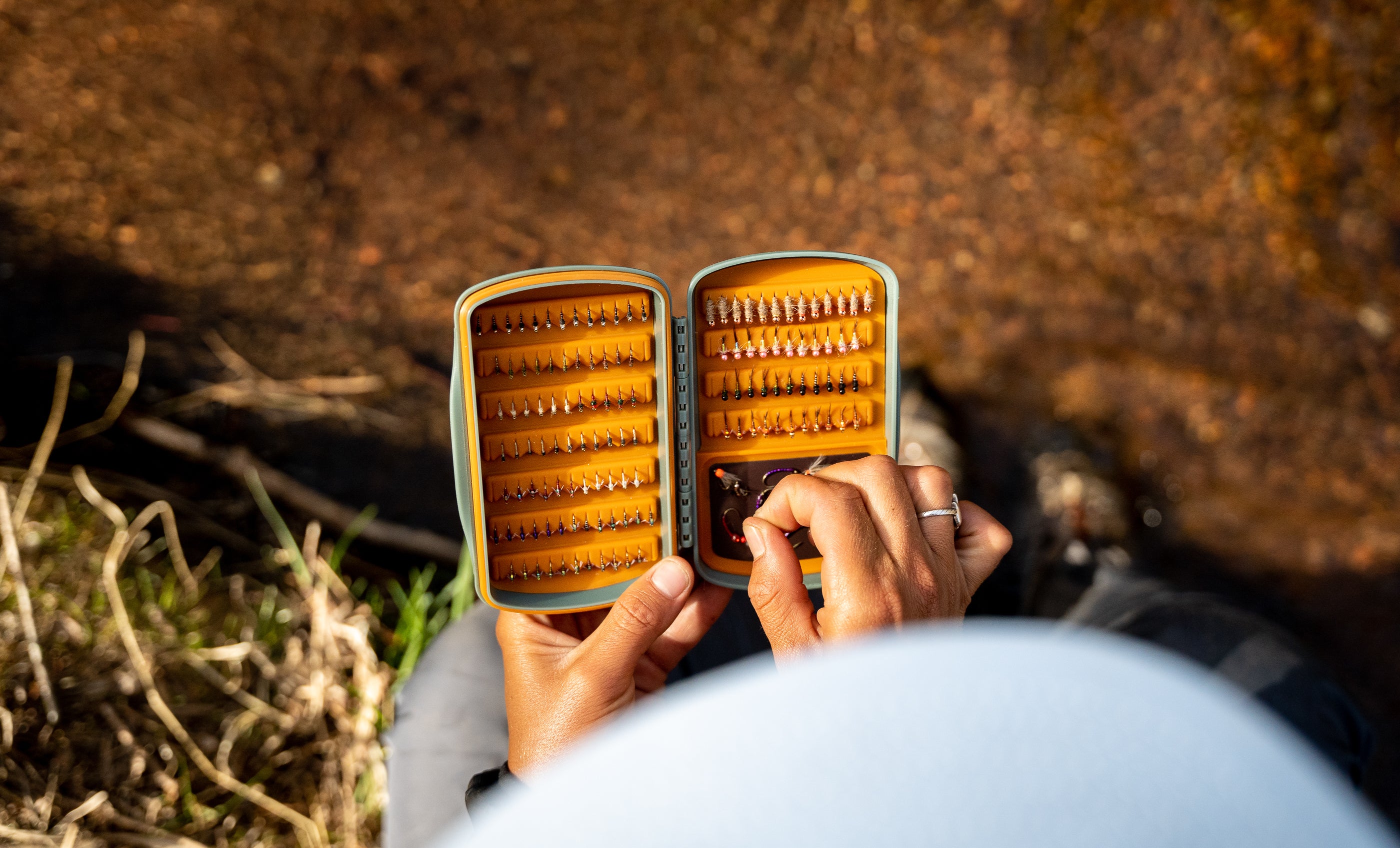 Tacky Pescador MagPad Small - Non-Slip Fishing Grip Pad for Tackle Boxes, Boats & Gear - Perfect for Anglers & Outdoor Enthusiasts
