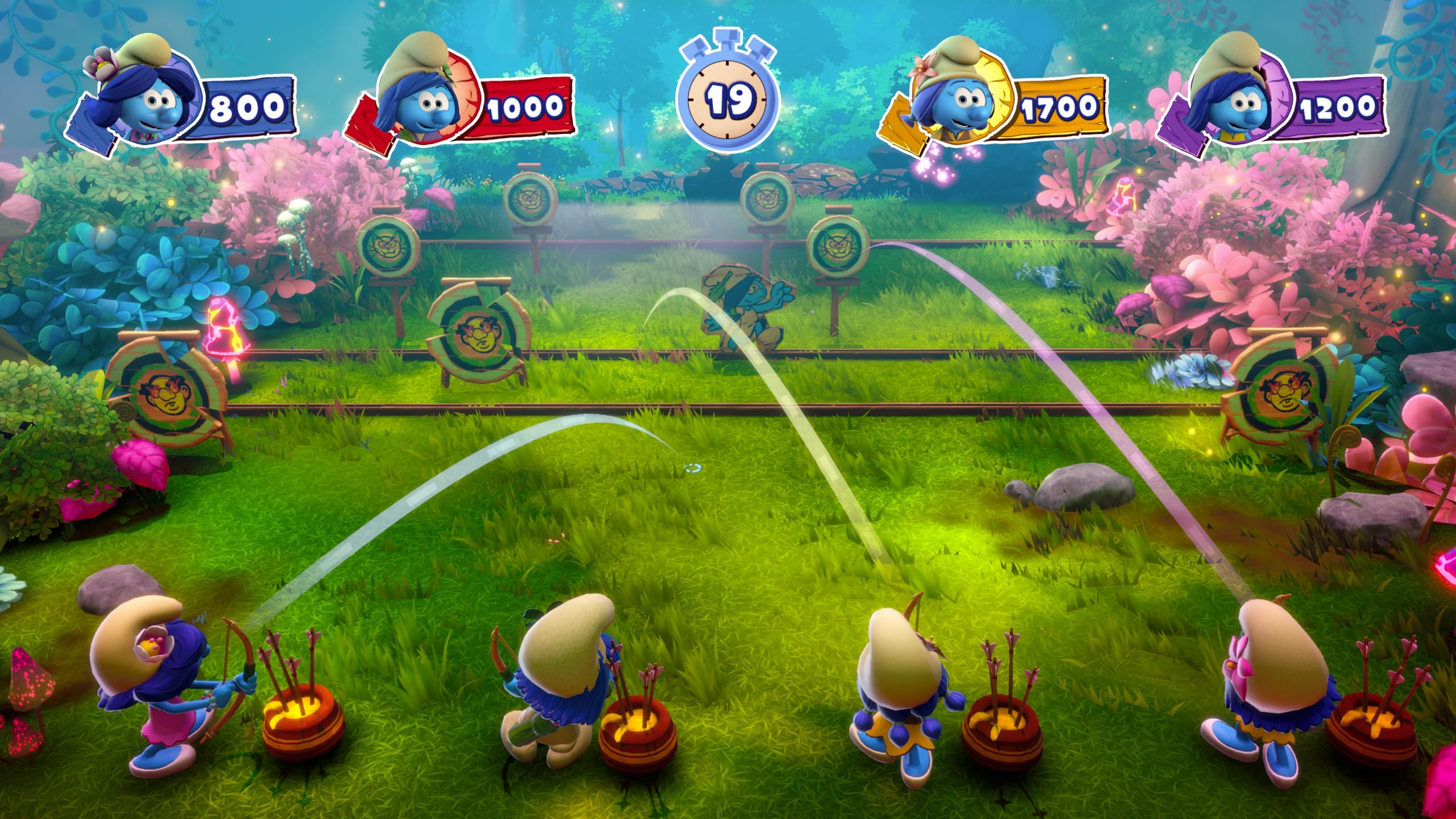 The Smurfs - Village Party Game for Nintendo Switch | Fun Family & Kids Party Video Game | Perfect for Game Nights & Birthday Celebrations