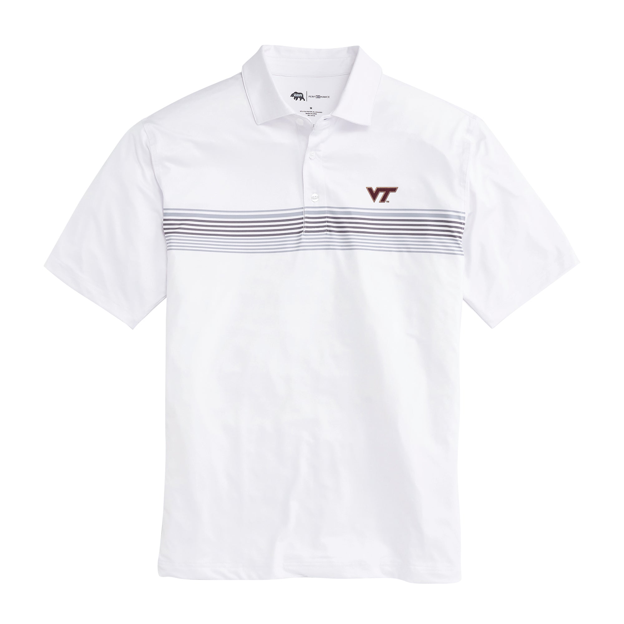 Virginia Tech Prestwick Performance Polo Shirt for Men & Women - Moisture-Wicking, Breathable Fabric - Perfect for Golf, Work & Casual Wear