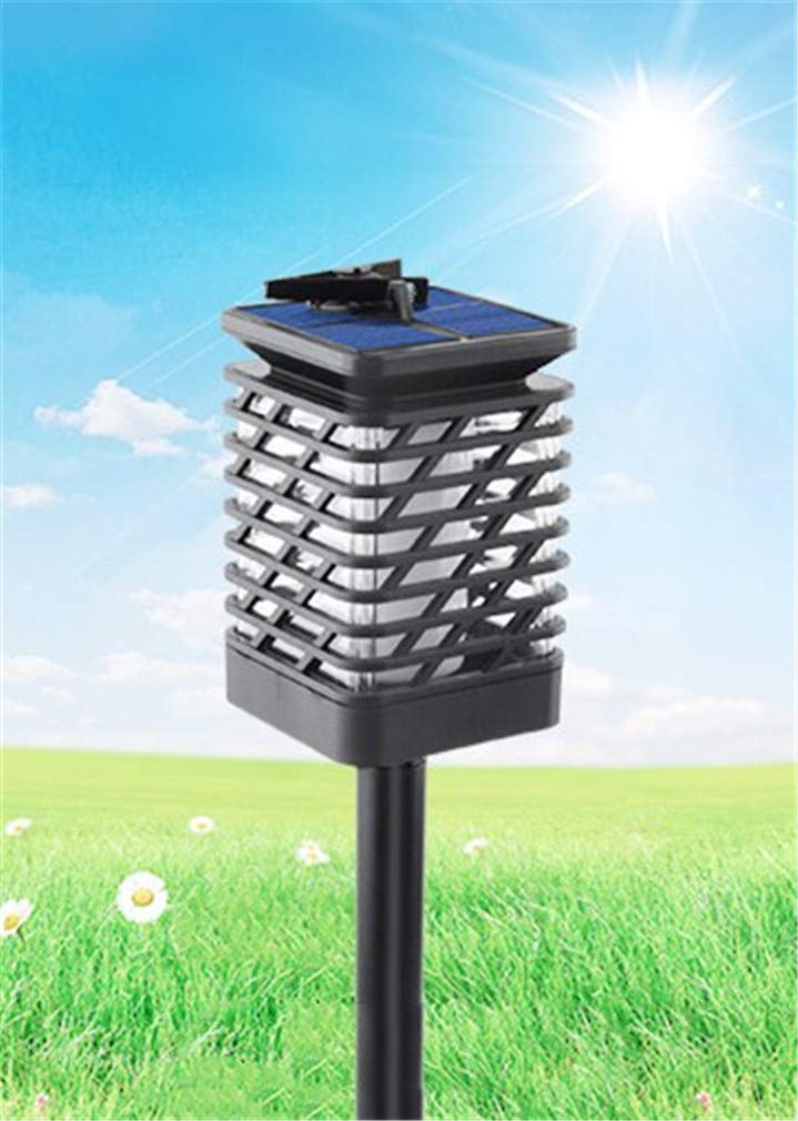 Solar Outdoor Lights 12 LED Flickering Flame Torch Light - Waterproof Landscape Lighting with Auto On/Off - Perfect for Garden, Pathway, Patio, and Backyard Decoration