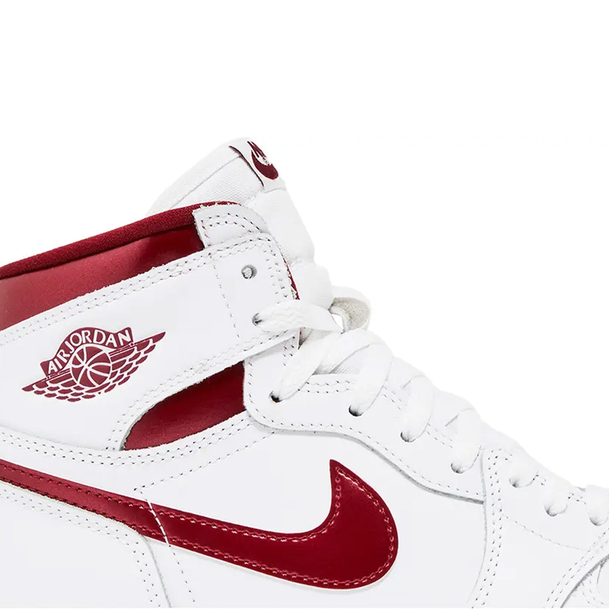 Air Jordan 1 Retro High '85 OG 'Metallic Burgundy' Sneakers (2024) - Men's Basketball Shoes for Streetwear & Casual Fashion