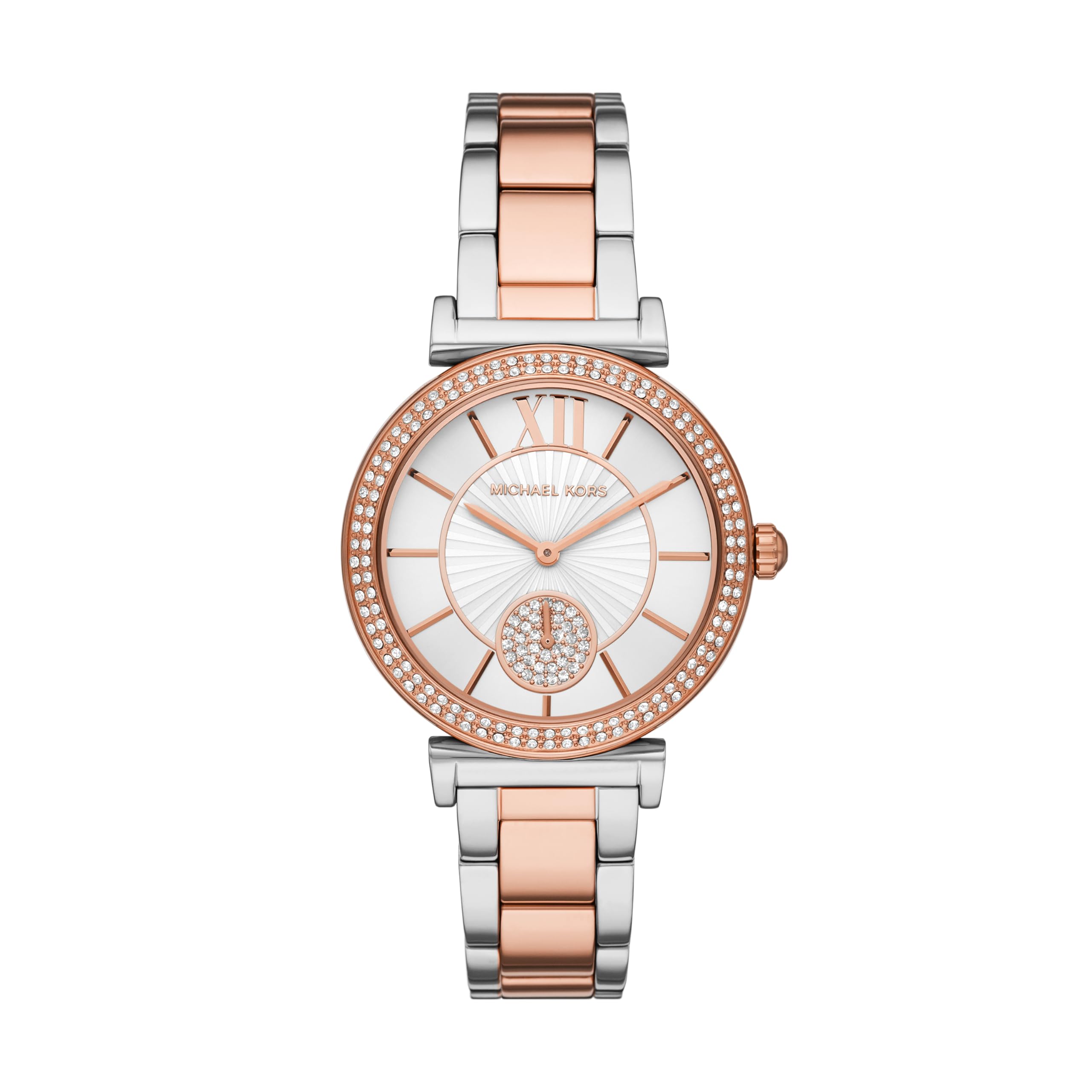 Michael Kors Abbey Women's Stainless Steel Watch - Elegant Dress Watch for Women | Perfect for Office, Party & Everyday Wear