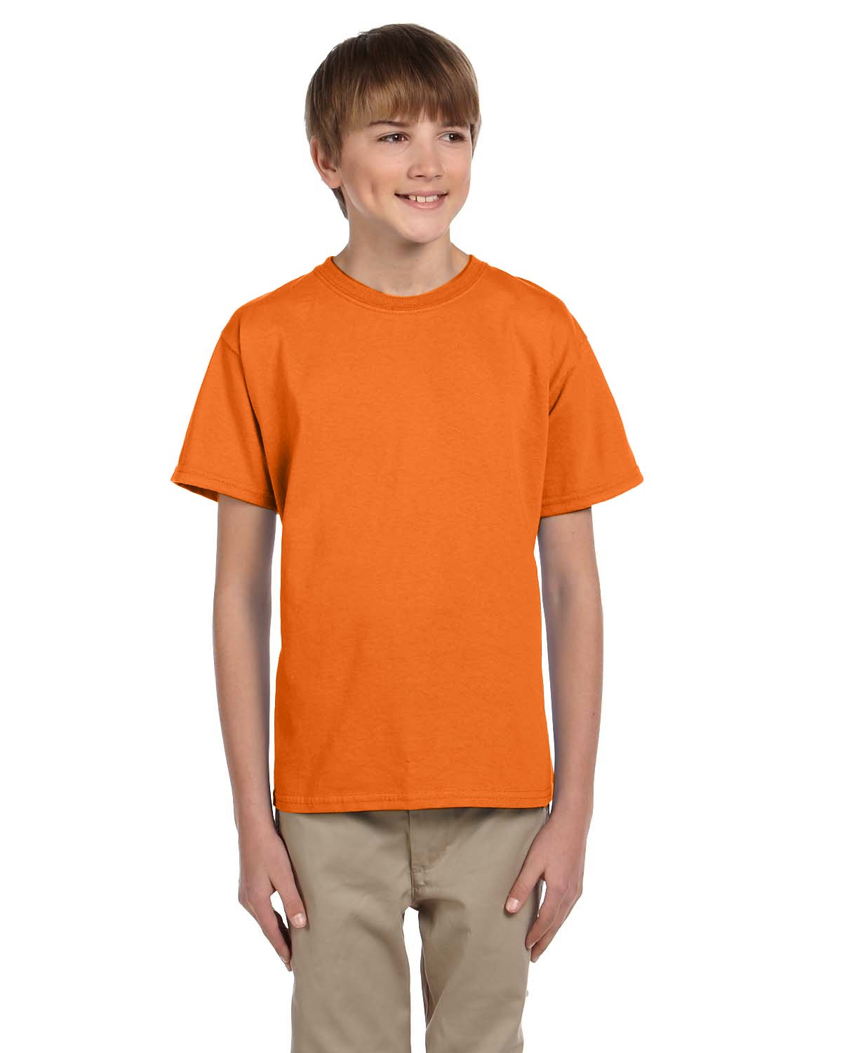 Fruit of the Loom Unisex Kids Cotton T-Shirt - Soft Comfortable Short Sleeve Tee for Boys & Girls - Perfect for School, Play & Everyday Wear