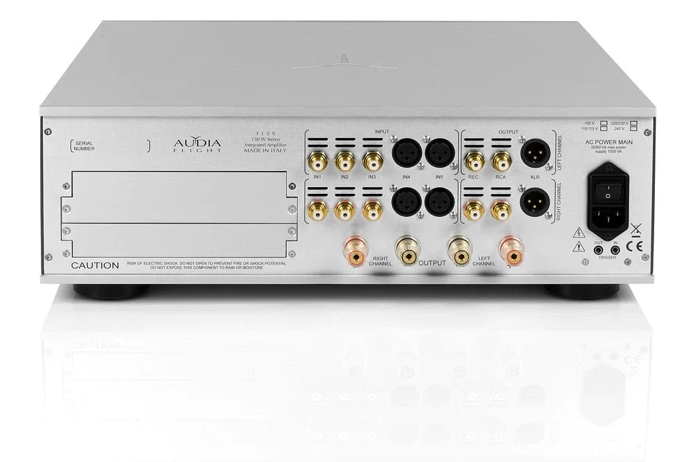 Audia Flight FLS 9 Fully Balanced Stereo Integrated Amplifier - High-End Audio Equipment for Home Theater & Music Listening