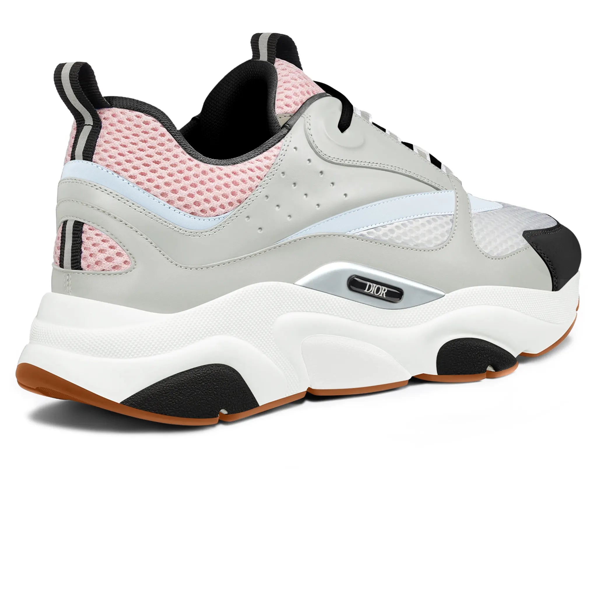 Dior B22 Sneakers for Women - Pale Pink & Grey Fashion Running Shoes | Stylish Comfort for Casual Wear, Gym & Daily Outfits