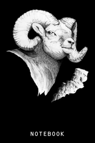 Bighorn Sheep Journal Notebook - Ram Wildlife Lover Gift for Women & Kids - Perfect for Nature Enthusiasts, Birthday Presents, and Outdoor Adventure Journaling