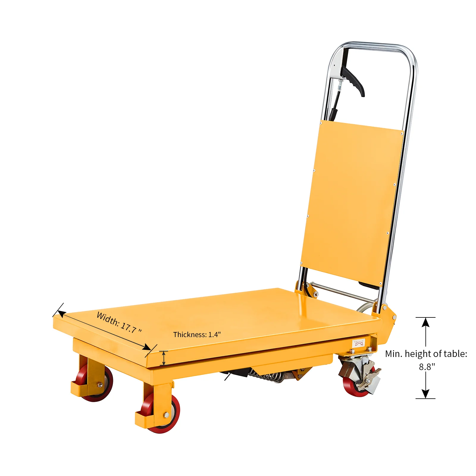 Apollolift A 2016 Single Scissor Lift Table - 330 lbs Capacity, 29