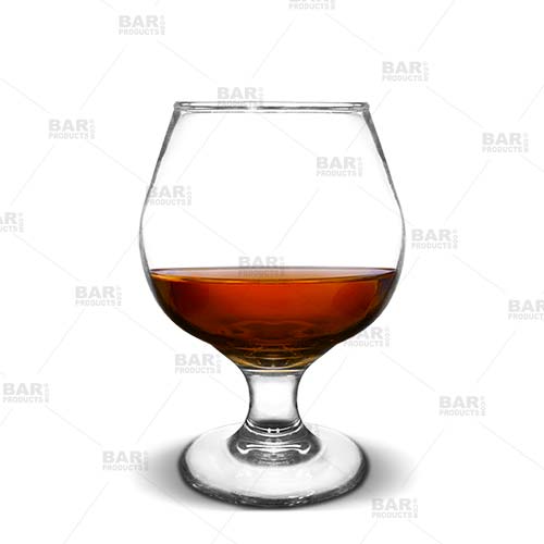 Premium BarConic® 9 oz Brandy Snifter Glasses - Set of 12 Crystal Clear Whiskey Glasses for Brandy, Cognac & Scotch - Perfect for Home Bars, Gifts & Entertaining