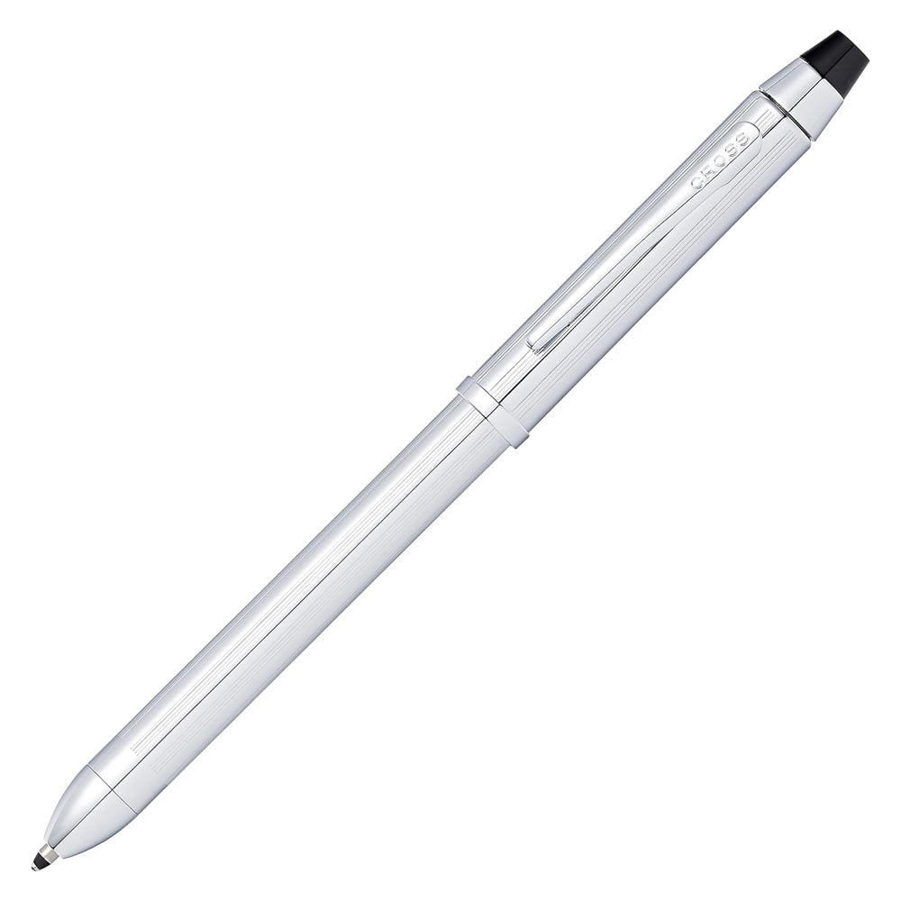 Cross Tech 3-in-1 Multifunction Pen with Stylus - Premium Chrome Finish for Writing, Drawing & Touchscreen Use - Perfect for Office, School & Digital Note Taking