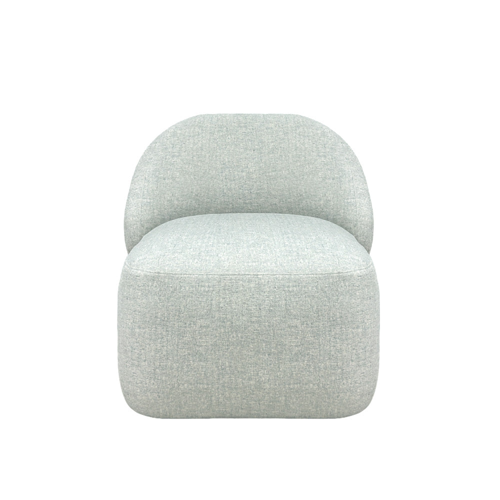 Stylish Megan Armchair - Modern Upholstered Accent Chair for Living Room, Bedroom & Office - Comfortable Lounge Chair with Soft Cushions - Perfect for Relaxing, Reading & Decorating