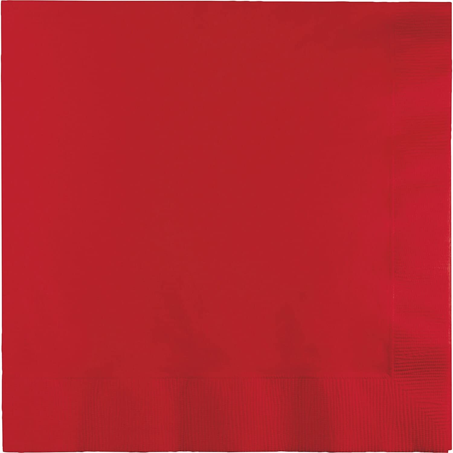 Premium Classic Red Dinner Napkins - 25 Pack | Elegant Cloth Napkins for Formal Dining, Weddings & Holiday Parties | Washable & Reusable Table Linens