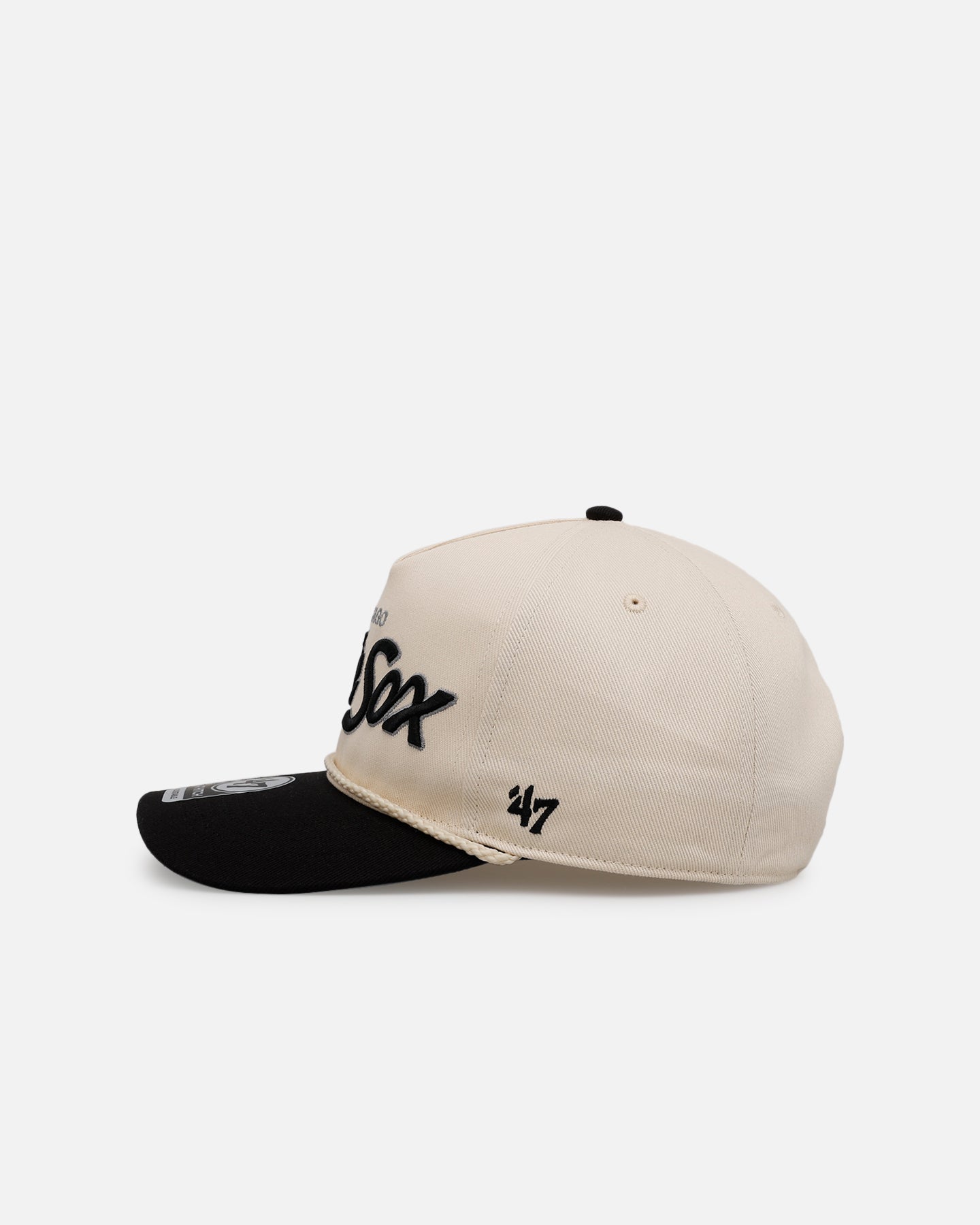 47 Brand Chicago White Sox 'MLB Opening Day' Script Hitch Snapback Hat - Adjustable Baseball Cap for Men & Women - Perfect for Games, Sports Events & Casual Wear