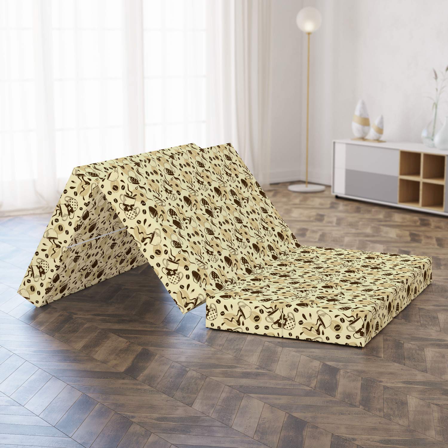 Ambesonne Polka Dots Foldable Mattress - 78.7