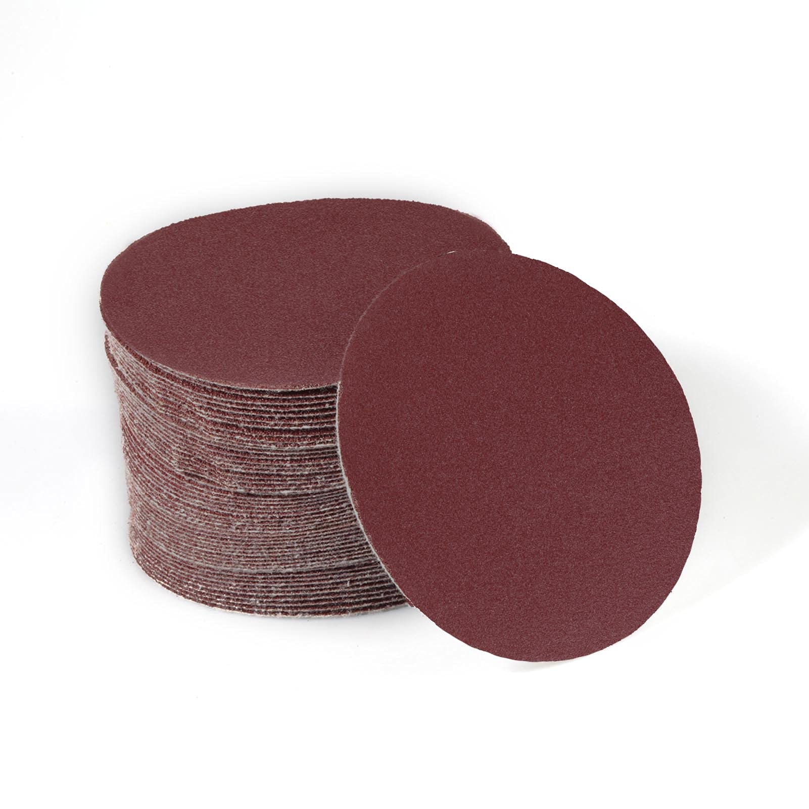 50PCS 4-Inch 400 Grit Hook and Loop Sanding Discs for Drill, Grinder & Rotary Tools - No Hole Abrasive Sandpaper Pads - Perfect for Woodworking, Metal Polishing & DIY Projects (SPEEDWOX)