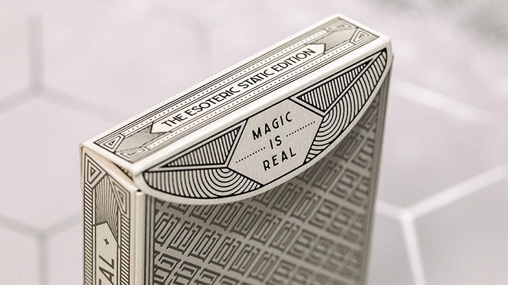 Esoteric Static Edition Playing Cards - Premium Collectible Deck for Magic Tricks, Cardistry & Poker Games | Unique Gift for Card Enthusiasts & Gamers