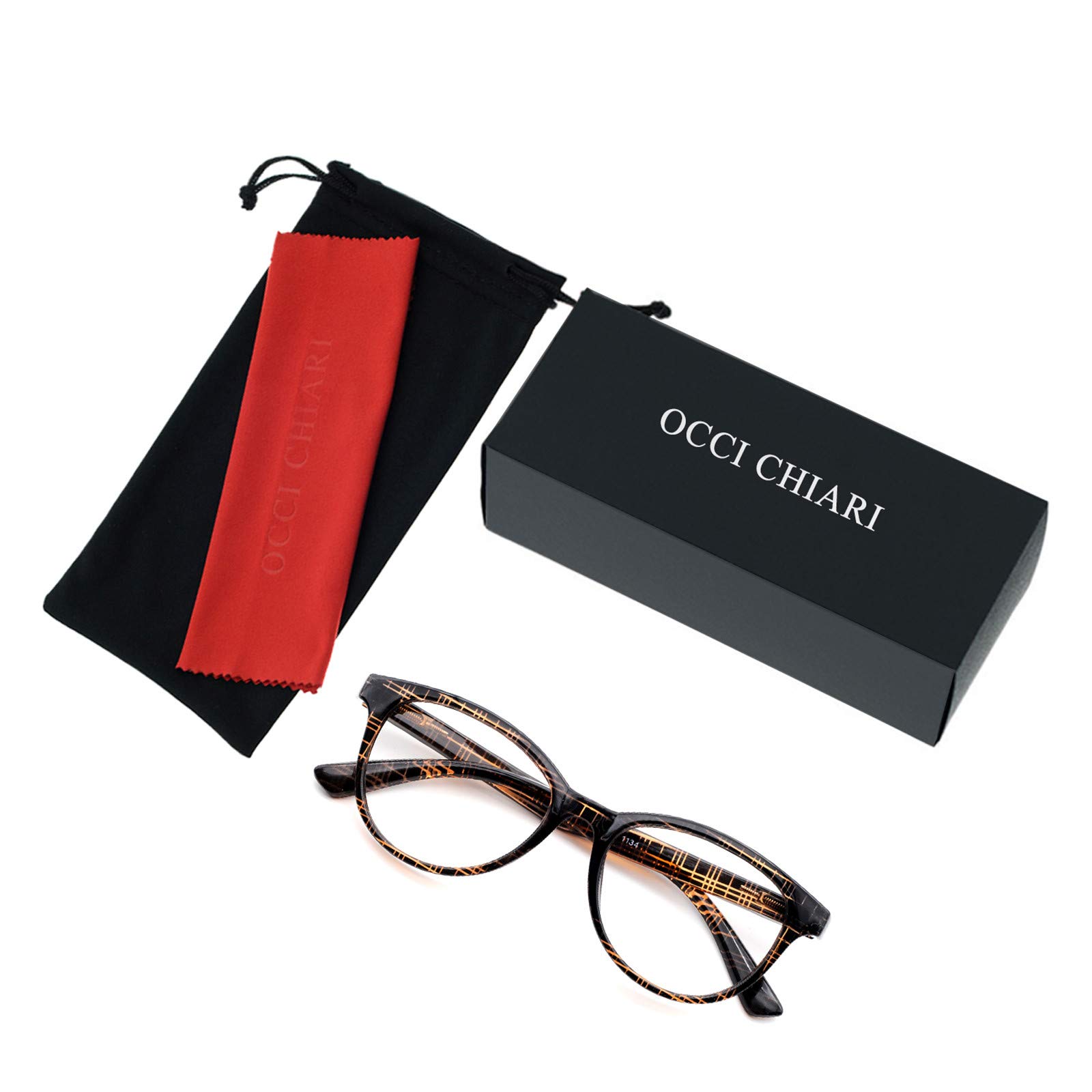 Stylish OCCI CHIARI Reading Glasses for Women & Men - Trendy Eyewear Frames for Fashion & Comfort | Perfect for Reading, Office Work, and Daily Use