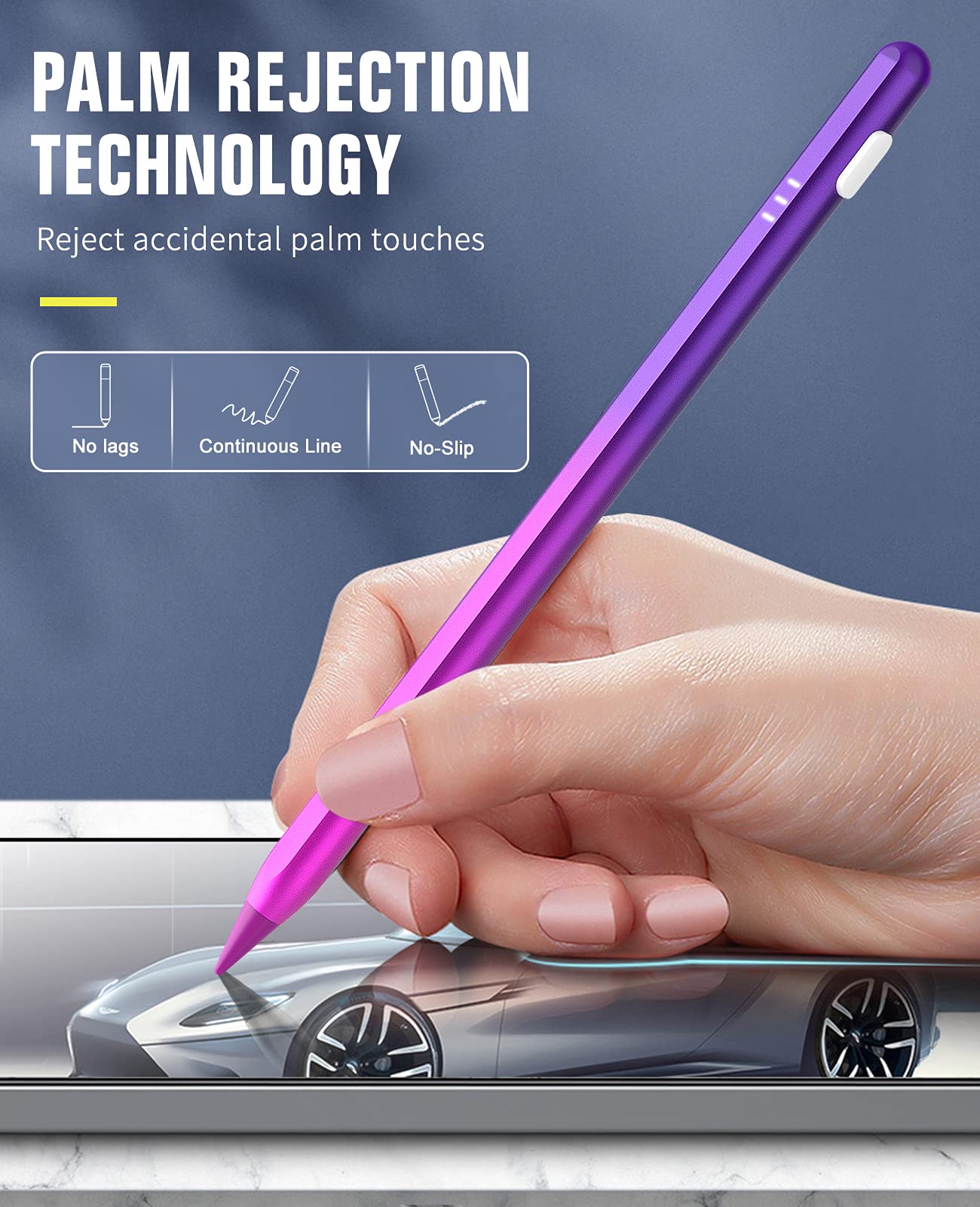 TiMOVO Stylus Pen for iPad (2nd Gen) - Compatible with iPad Pro 11
