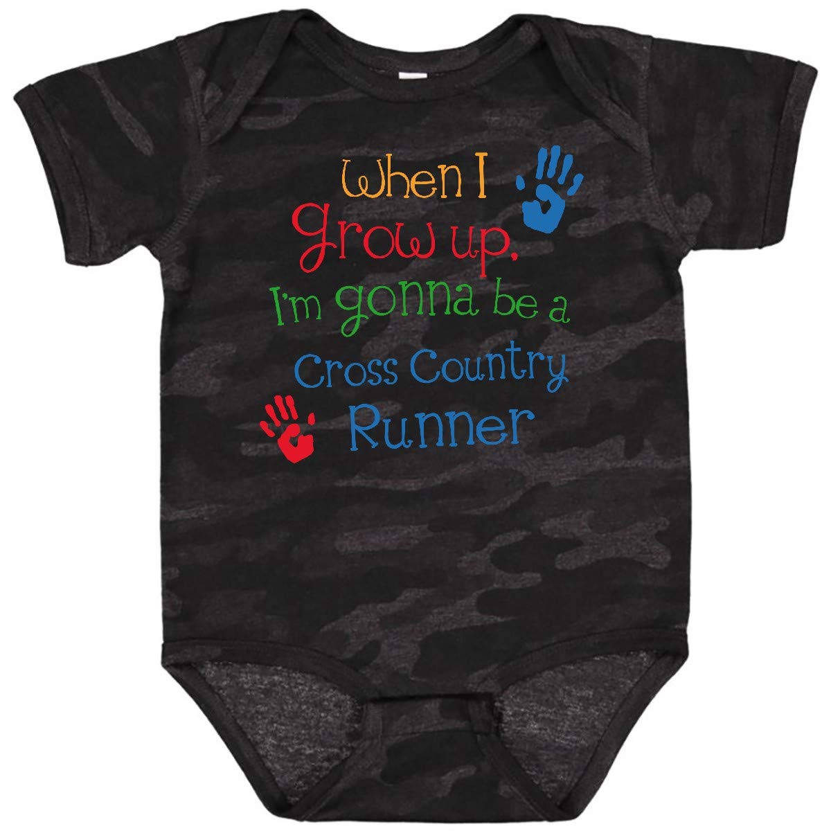 Inktastic Cross Country Runner Future Baby Bodysuit - Soft & Comfortable Infant Onesie for Active Toddlers - Perfect for Running, Playtime & Sports Events