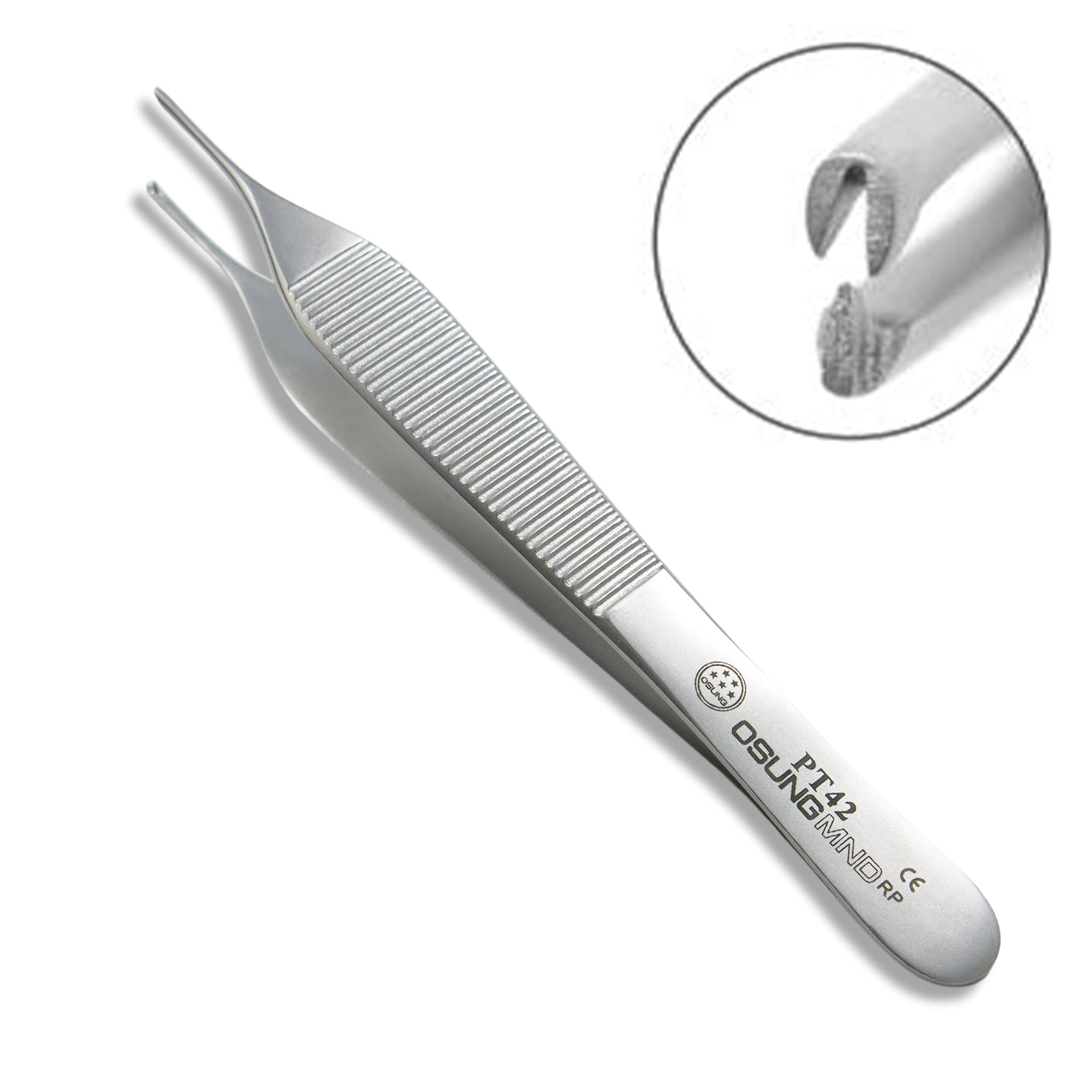 Osung PT42 Adson Tissue Forceps with 1