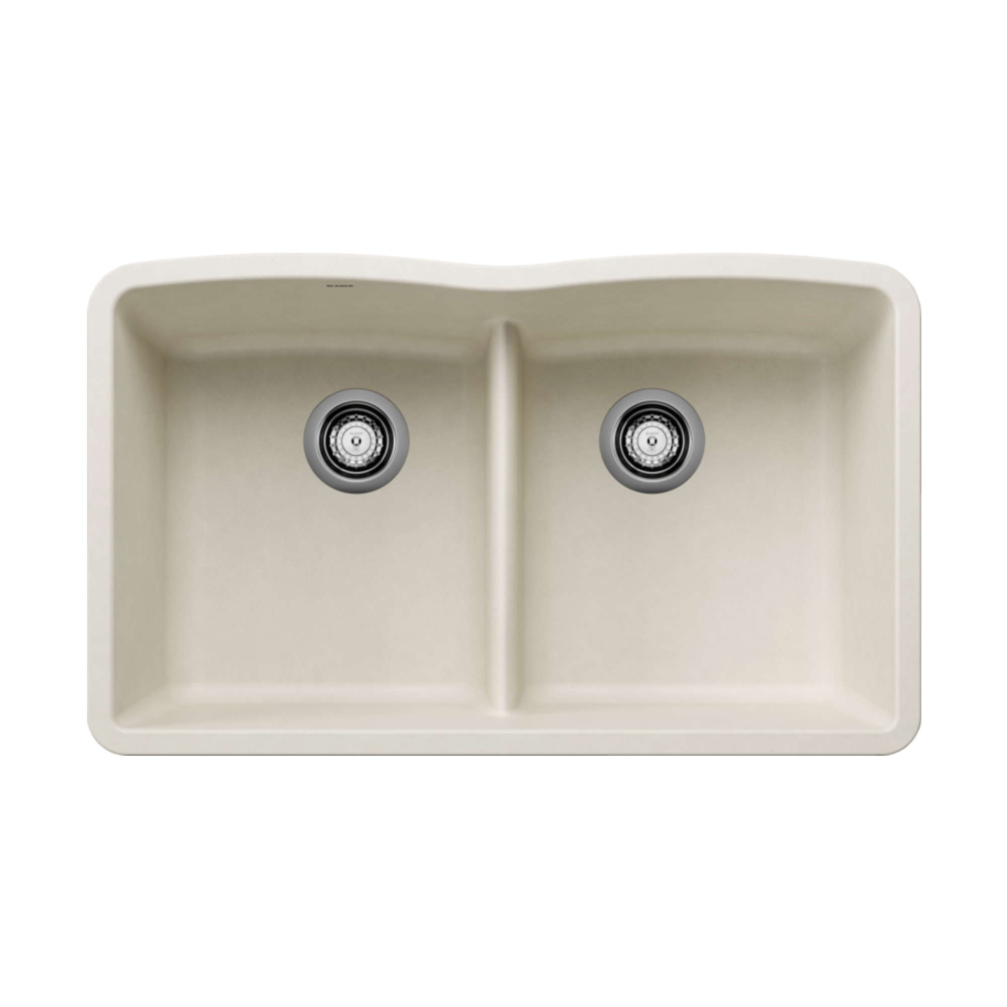 Blanco Diamond Equal Double Bowl Low Divide SILGRANIT Kitchen Sink - Durable & Stylish for Modern Kitchens | Perfect for Food Prep & Cleanup