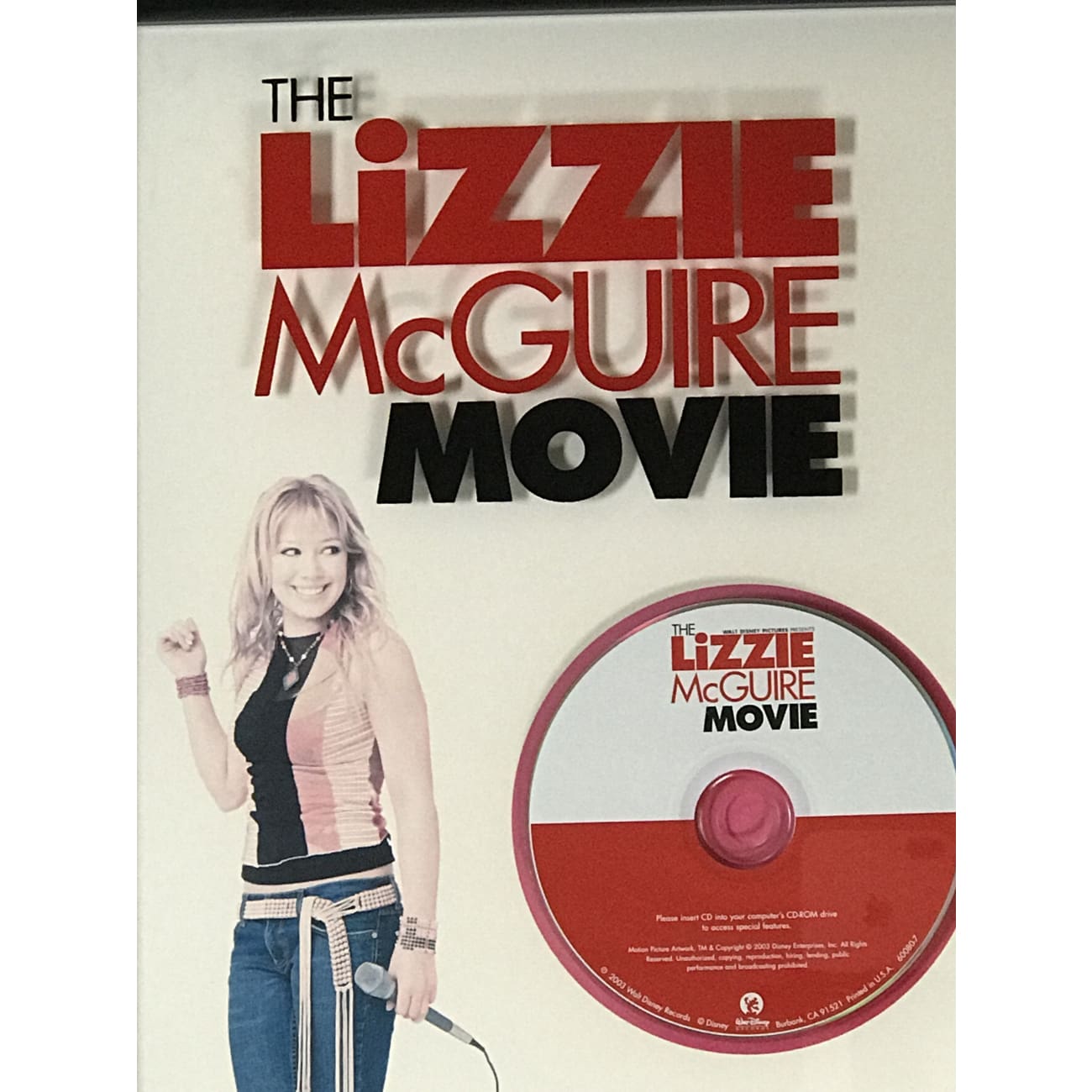 Disney Lizzie McGuire Movie Soundtrack by Hilary Duff - RIAA Certified Platinum Album - Perfect for Fans, Collectors & 90s Nostalgia