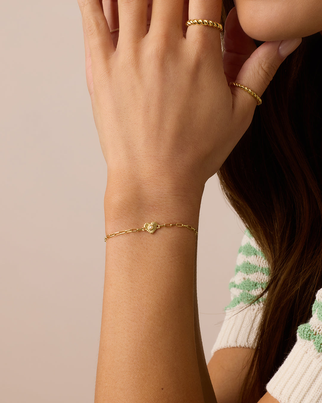 Birthstone Heart Bracelet - Personalized Sterling Silver Charm Bracelet for Women | Perfect Gift for Mother's Day, Valentine's Day & Anniversaries | Elegant Jewelry for Everyday Wear & Special Occasions