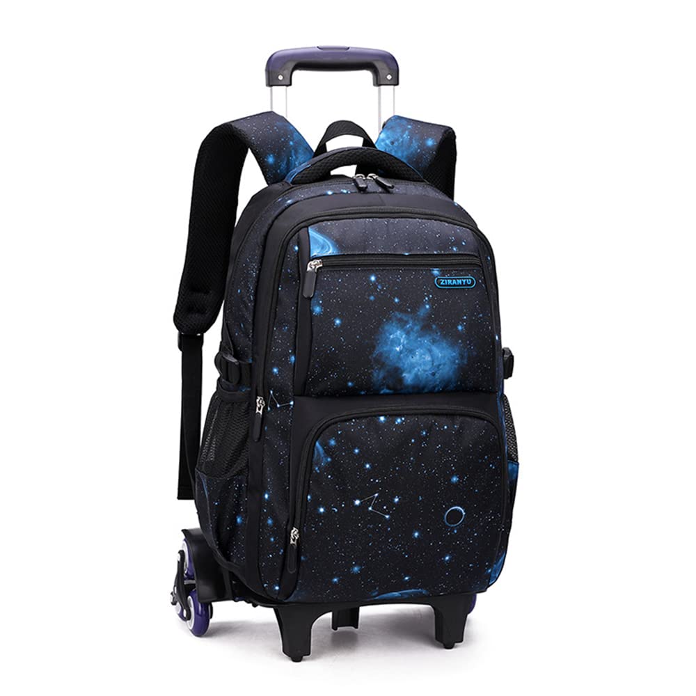 **Kids Rolling Backpack with Wheels - Durable Wheeled School Backpack for Boys & Girls, Includes Lunch Bag & Pencil Case - Perfect for Travel, School & Daily Use**