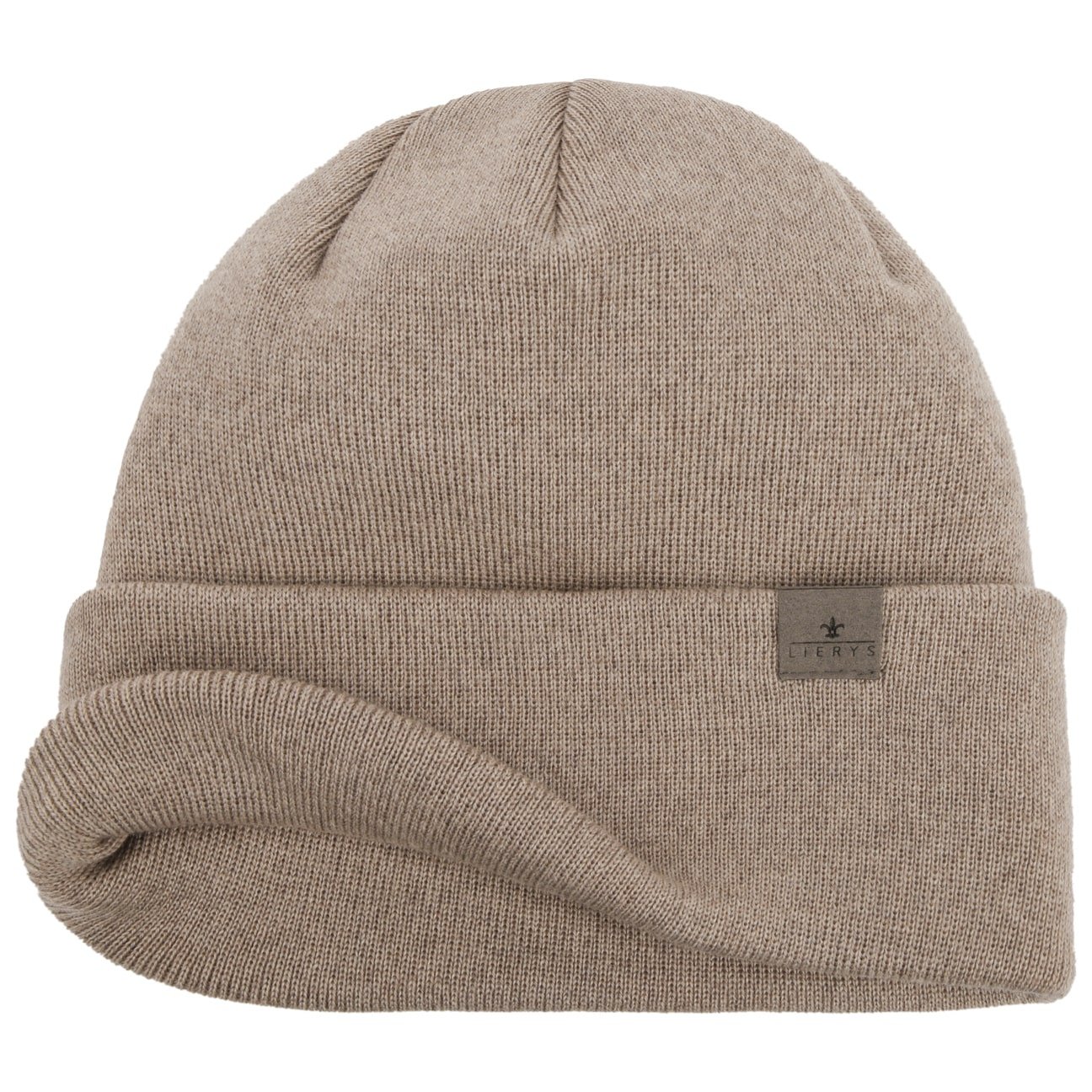 Lierys Premium Merino Wool Knit Beanie with Foldable Cuff - Soft & Warm Winter Hat for Men & Women - Perfect for Skiing, Hiking & Outdoor Activities
