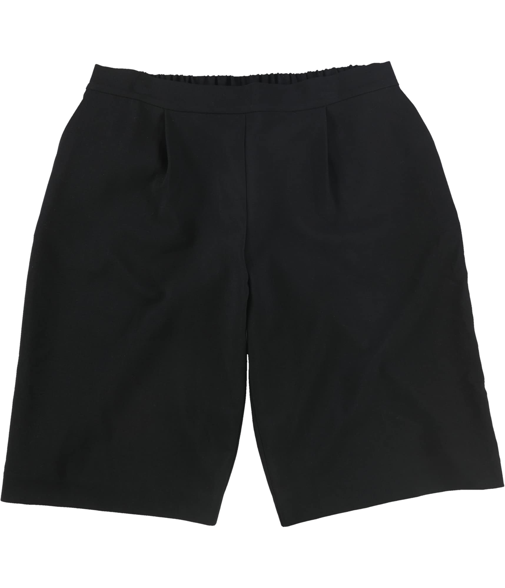 Alfani Women's Black Stretch Elastic Waist Cargo Shorts for Evening & Casual Wear - Size S | Perfect for Parties, Date Nights & Summer Outings