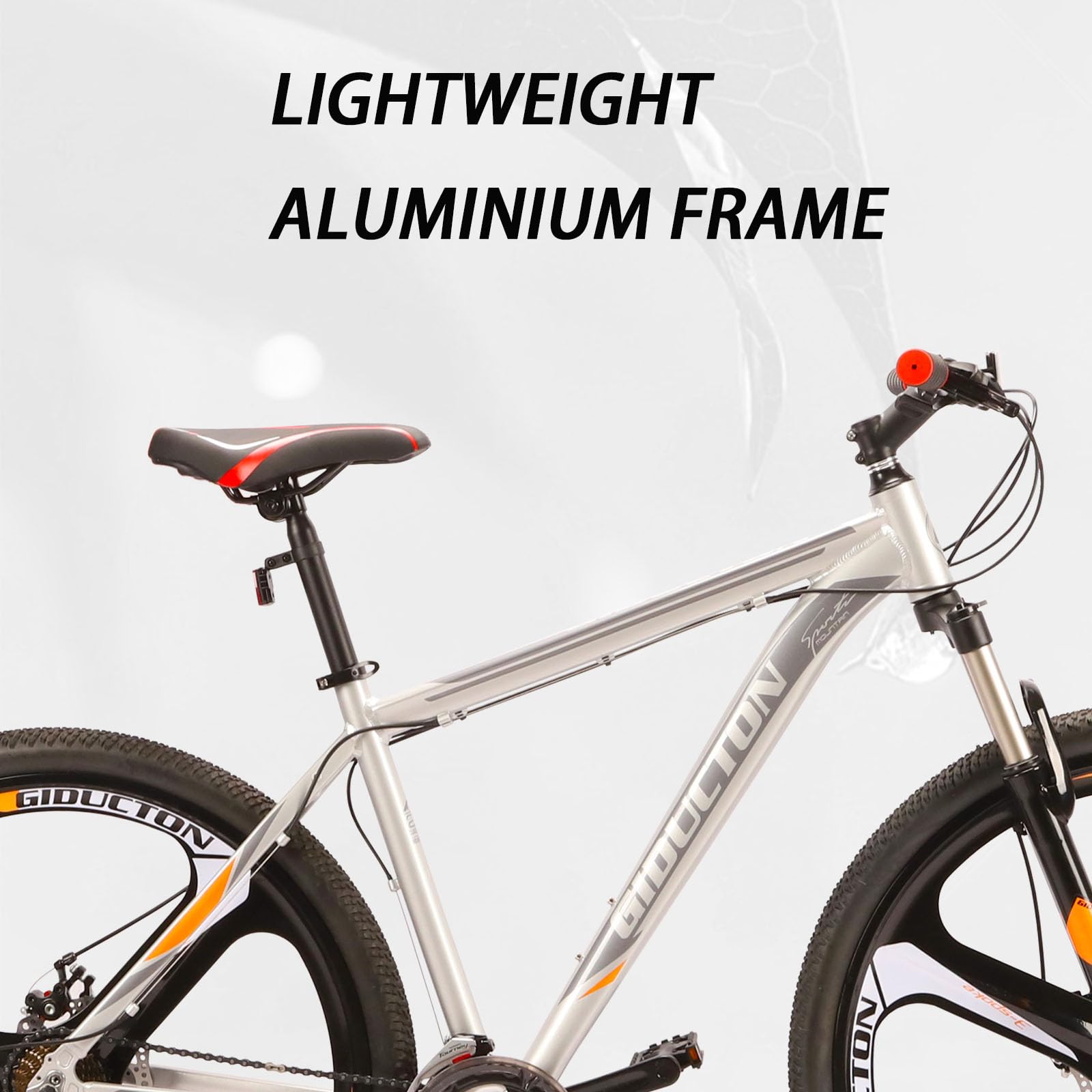 EUROBIKE 29 Inch 21-Speed Mountain Bike for Men & Women Adults - Disc Brakes, Durable Frame - Perfect for Trail Riding, Commuting & Outdoor Adventures