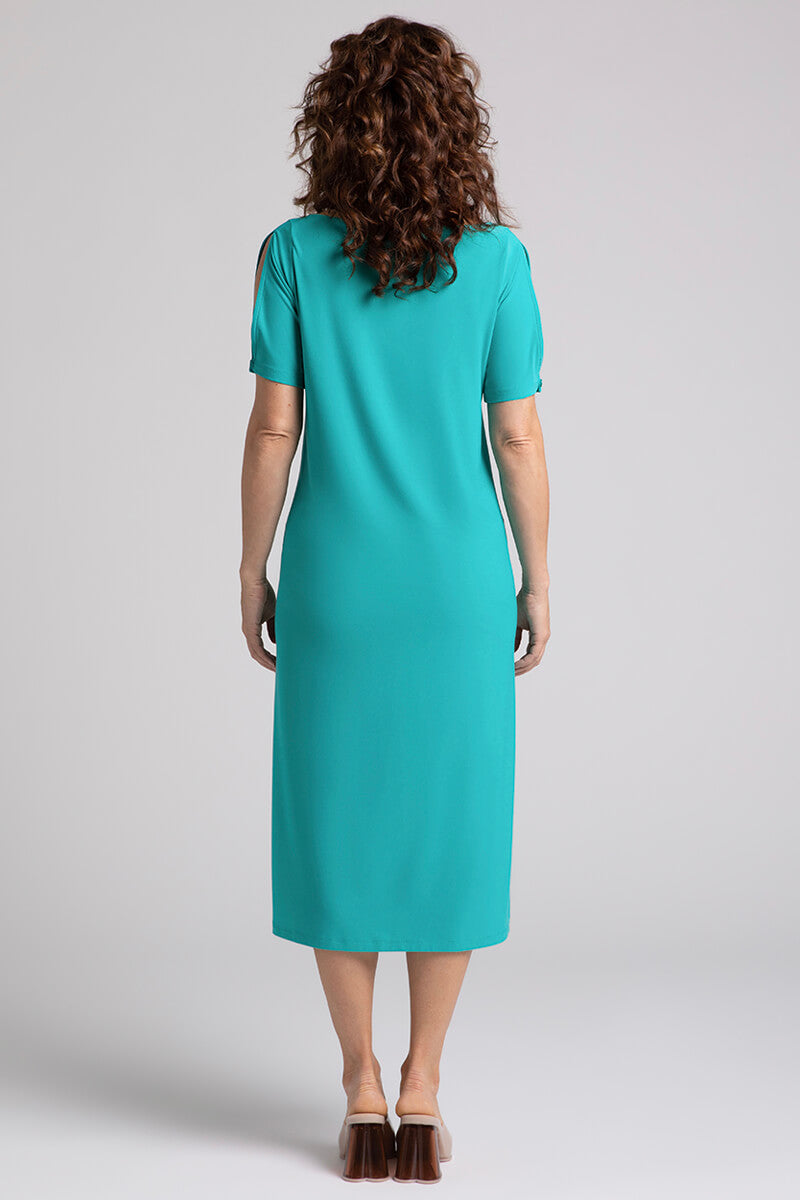 Boat Neck T-Shirt Dress for Women - Soft Cotton Casual Summer Dress | Perfect for Beach, Vacation, and Everyday Wear